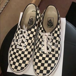 RESERVED Vans Authentic Gum Checkerboard